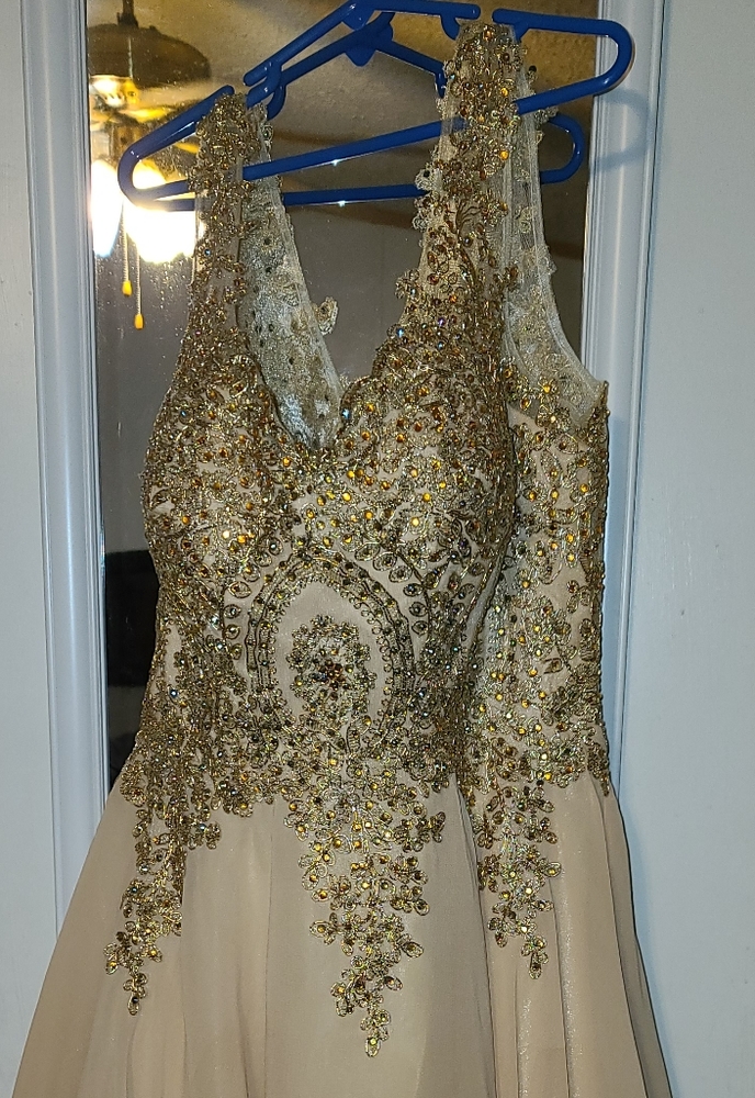 Beaded short dress